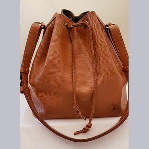 Louis Vuitton Epi Petit Noe Shoulder bag  Cogniac